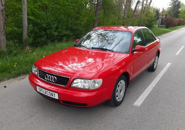 Audi A6 cena 12900 przebieg: 287000, rok produkcji 1995 z Dęblin małe 529